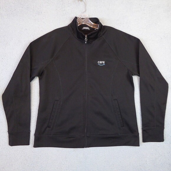 Amazon Care Sweatshirt Women's XL Employee Jacket Embroidered Fleece Full Zip - Picture 1 of 8